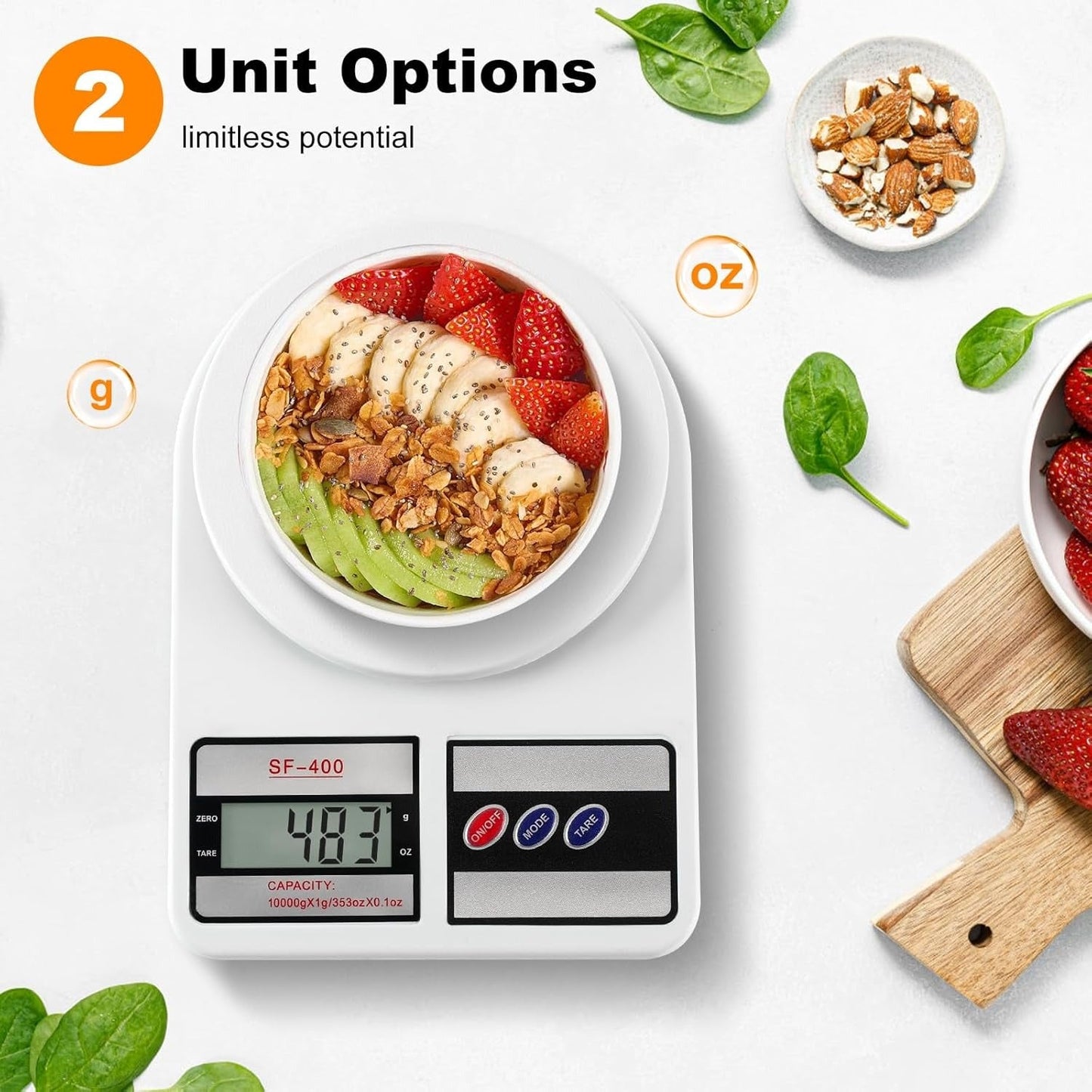 Multipurpose Weight Machine for Kitchen Scale